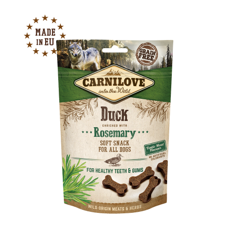 Carnilove snack semi humide Canard & Romarin