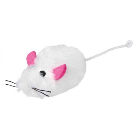 Souris en peluche pour chat